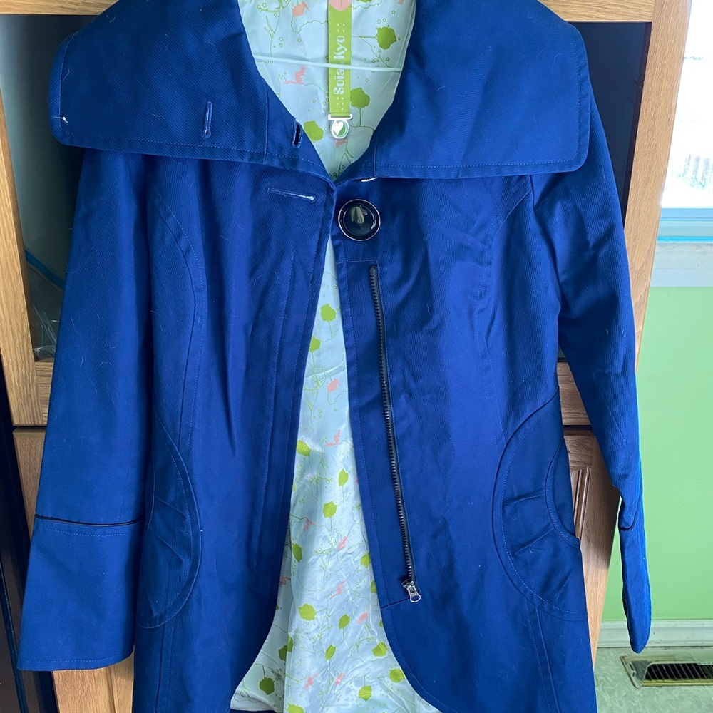 Soia & Kyo blue jacket